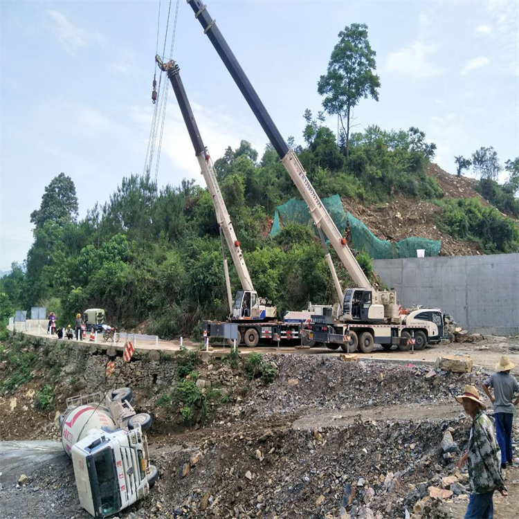 淄博淄博24小时应急道路救援吊装吊装现场实拍